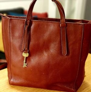 Fossil Camilla Leather Convertible Small Backpack